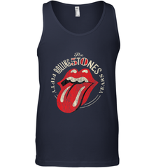 Mens The Rolling Stones 50th Anniversary Logo Men's Tank Top Men's Tank Top - belovedtshirt