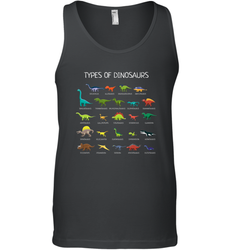 Types Of Dinosaurs Men's Tank Top