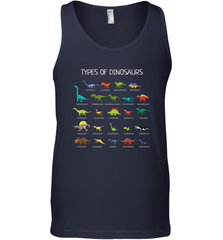 Types Of Dinosaurs Men's Tank Top Men's Tank Top - belovedtshirt