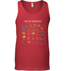 Types Of Dinosaurs Men's Tank Top Men's Tank Top - belovedtshirt