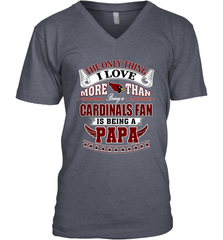 NFL The Only Thing I Love More Than Being A Arizona Cardinals Fan Is Being A Papa Football Men's V-Neck Men's V-Neck - belovedtshirt