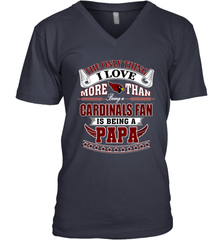 NFL The Only Thing I Love More Than Being A Arizona Cardinals Fan Is Being A Papa Football Men's V-Neck Men's V-Neck - belovedtshirt
