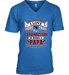 NFL The Only Thing I Love More Than Being A Arizona Cardinals Fan Is Being A Papa Football Men's V-Neck Men's V-Neck - belovedtshirt