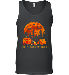 Happy Camp O Ween Funny Camping Halloween Costume Camper RV Men's Tank Top