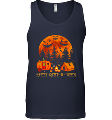 Happy Camp O Ween Funny Camping Halloween Costume Camper RV Men's Tank Top Men's Tank Top - belovedtshirt