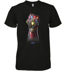 Marvel Avengers Endgame Infinity Stone Gauntlet Color Logo Men's Premium T-Shirt Men's Premium T-Shirt - belovedtshirt