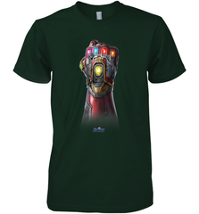 Marvel Avengers Endgame Infinity Stone Gauntlet Color Logo Men's Premium T-Shirt Men's Premium T-Shirt - belovedtshirt