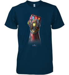 Marvel Avengers Endgame Infinity Stone Gauntlet Color Logo Men's Premium T-Shirt Men's Premium T-Shirt - belovedtshirt