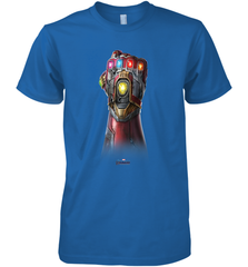 Marvel Avengers Endgame Infinity Stone Gauntlet Color Logo Men's Premium T-Shirt Men's Premium T-Shirt - belovedtshirt