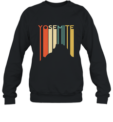 Yosemite National Park Retro Half Dome El Capitan Cali Crewneck Sweatshirt