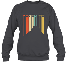 Yosemite National Park Retro Half Dome El Capitan Cali Crewneck Sweatshirt Crewneck Sweatshirt - belovedtshirt