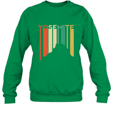 Yosemite National Park Retro Half Dome El Capitan Cali Crewneck Sweatshirt Crewneck Sweatshirt - belovedtshirt