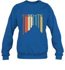 Yosemite National Park Retro Half Dome El Capitan Cali Crewneck Sweatshirt Crewneck Sweatshirt - belovedtshirt