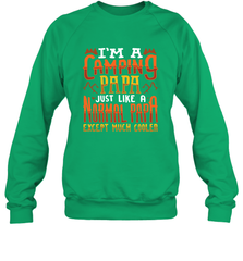 I'm A Camping Papa Camping Dad Gift Crewneck Sweatshirt Crewneck Sweatshirt - belovedtshirt