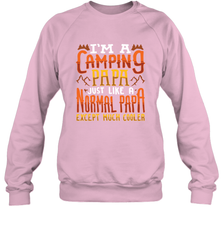 I'm A Camping Papa Camping Dad Gift Crewneck Sweatshirt Crewneck Sweatshirt - belovedtshirt