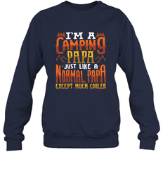 I'm A Camping Papa Camping Dad Gift Crewneck Sweatshirt