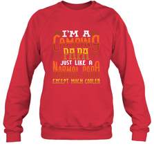 I'm A Camping Papa Camping Dad Gift Crewneck Sweatshirt Crewneck Sweatshirt - belovedtshirt