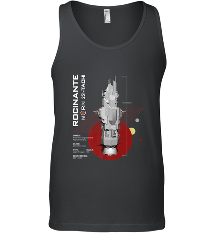 The Expanse Rocinante Ship Men's Tank Top Men's Tank Top / Black / XS Men's Tank Top - belovedtshirt
