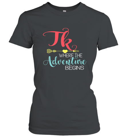 TK Transitional Kindergarten Where The Adventure Begins Women's T-Shirt Women's T-Shirt / Black / S Women's T-Shirt - belovedtshirt