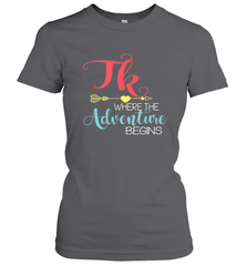 TK Transitional Kindergarten Where The Adventure Begins Women's T-Shirt Women's T-Shirt - belovedtshirt
