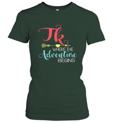 TK Transitional Kindergarten Where The Adventure Begins Women's T-Shirt Women's T-Shirt - belovedtshirt