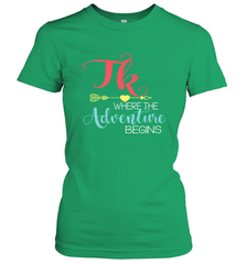 TK Transitional Kindergarten Where The Adventure Begins Women's T-Shirt Women's T-Shirt - belovedtshirt