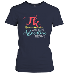 TK Transitional Kindergarten Where The Adventure Begins Women's T-Shirt