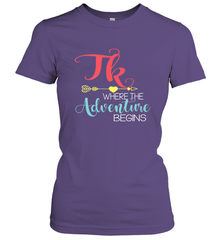 TK Transitional Kindergarten Where The Adventure Begins Women's T-Shirt Women's T-Shirt - belovedtshirt