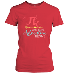 TK Transitional Kindergarten Where The Adventure Begins Women's T-Shirt Women's T-Shirt - belovedtshirt