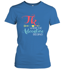 TK Transitional Kindergarten Where The Adventure Begins Women's T-Shirt Women's T-Shirt - belovedtshirt