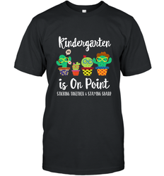 Kindergarten is on point, 1st day of school cactus teacher Men's T-Shirt