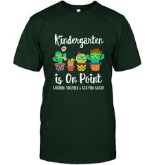 Kindergarten is on point, 1st day of school cactus teacher Men's T-Shirt Men's T-Shirt - belovedtshirt