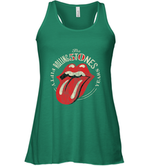 Mens The Rolling Stones 50th Anniversary Logo Women's Racerback Tank Women's Racerback Tank - belovedtshirt