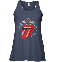 Mens The Rolling Stones 50th Anniversary Logo Women's Racerback Tank Women's Racerback Tank - belovedtshirt
