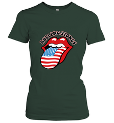 Mens The Rolling Stones USA Tongue Women's T-Shirt Women's T-Shirt - belovedtshirt