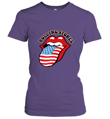 Mens The Rolling Stones USA Tongue Women's T-Shirt Women's T-Shirt - belovedtshirt