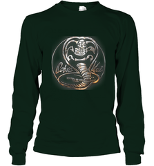 Cobra Kai Rusted Steel Snake Logo Long Sleeve T-Shirt Long Sleeve T-Shirt - belovedtshirt