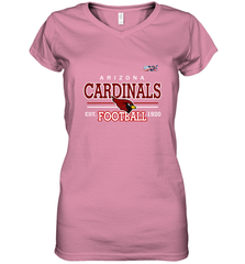 Arizona Cardinals NFL EST Football 1920 Women's V-Neck T-Shirt Women's V-Neck T-Shirt - belovedtshirt