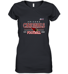 Arizona Cardinals NFL EST Football 1920 Women's V-Neck T-Shirt Women's V-Neck T-Shirt - belovedtshirt