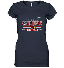 Arizona Cardinals NFL EST Football 1920 Women's V-Neck T-Shirt Women's V-Neck T-Shirt - belovedtshirt