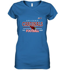 Arizona Cardinals NFL EST Football 1920 Women's V-Neck T-Shirt Women's V-Neck T-Shirt - belovedtshirt