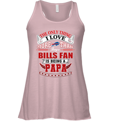 NFL The Only Thing I Love More Than Being A Buffalo Bills Fan Is Being A Papa Football Women's Racerback Tank Women's Racerback Tank - belovedtshirt