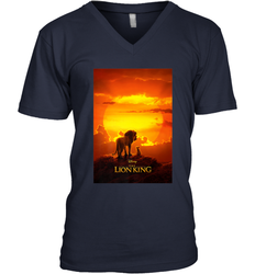 Disney The Lion King Live Action Movie Poster Men's V-Neck