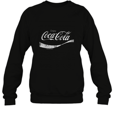 Coca Cola Vintage White Enjoy Logo Crewneck Sweatshirt
