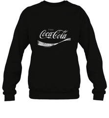 Coca Cola Vintage White Enjoy Logo Crewneck Sweatshirt Crewneck Sweatshirt - belovedtshirt