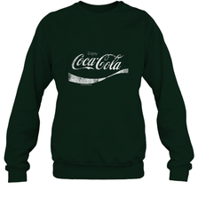 Coca Cola Vintage White Enjoy Logo Crewneck Sweatshirt Crewneck Sweatshirt - belovedtshirt