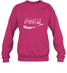 Coca Cola Vintage White Enjoy Logo Crewneck Sweatshirt Crewneck Sweatshirt - belovedtshirt