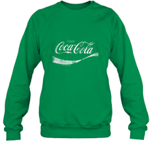Coca Cola Vintage White Enjoy Logo Crewneck Sweatshirt Crewneck Sweatshirt - belovedtshirt