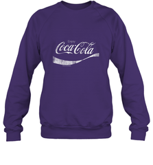 Coca Cola Vintage White Enjoy Logo Crewneck Sweatshirt Crewneck Sweatshirt - belovedtshirt