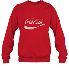 Coca Cola Vintage White Enjoy Logo Crewneck Sweatshirt Crewneck Sweatshirt - belovedtshirt
